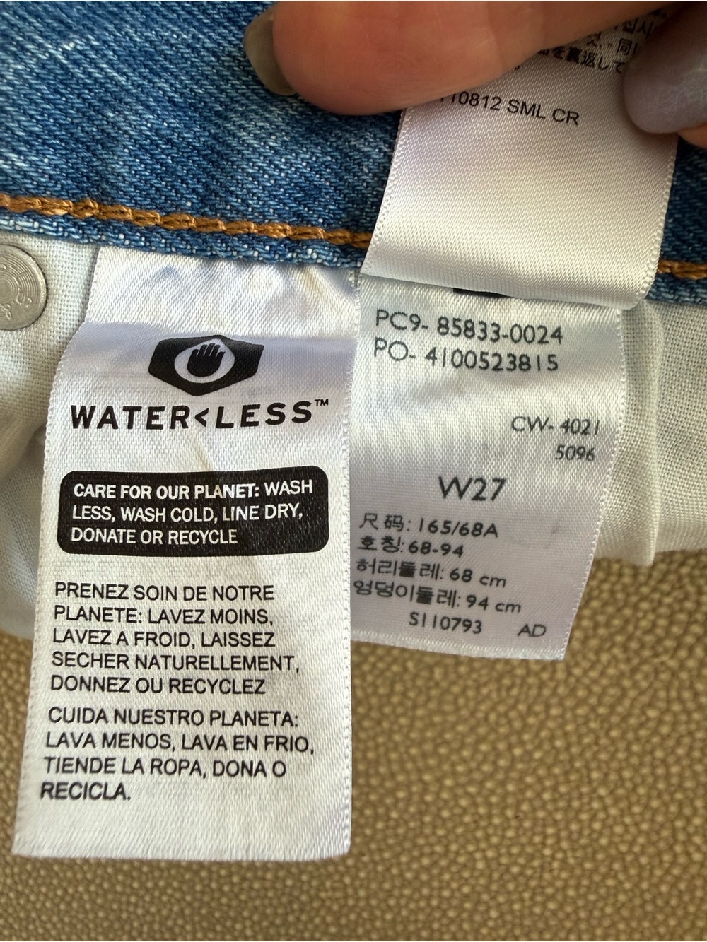 Levi’s Classic Blue Denim Women’s 501 Shorts - NWOT - Picture 5 of 5